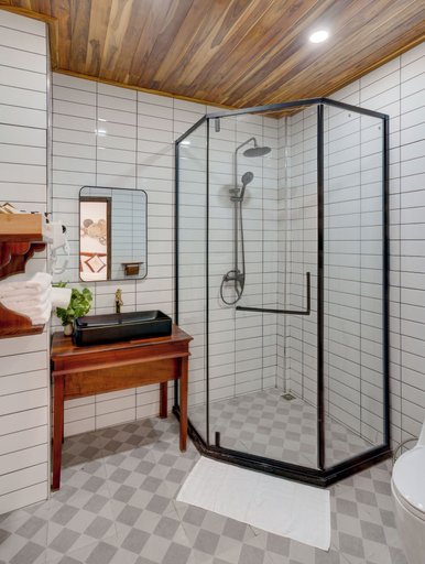 Bathroom 3, Elegant Boutique Hotel Luangpraban, Chomphet
