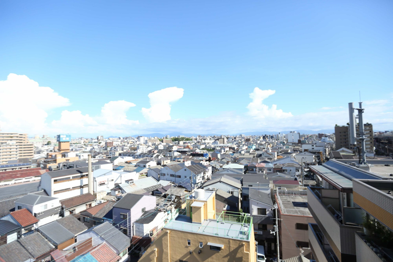 View from room 2, b&Tengachaya, Osaka