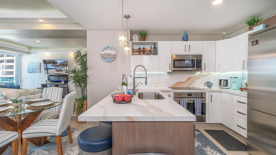 Private kitchen 3, Sublime 1 Bedroom Condo Encantame Towers Verano 403, Puerto Peñasco