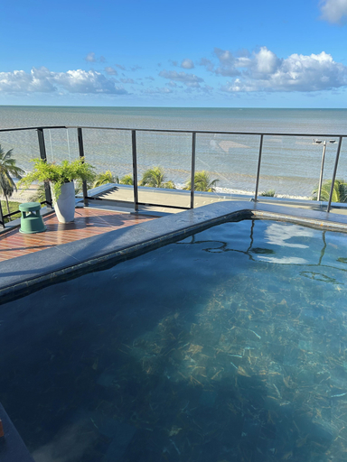 Beach/ocean view, Melhores Flats - Requinte à beira-mar, João Pessoa