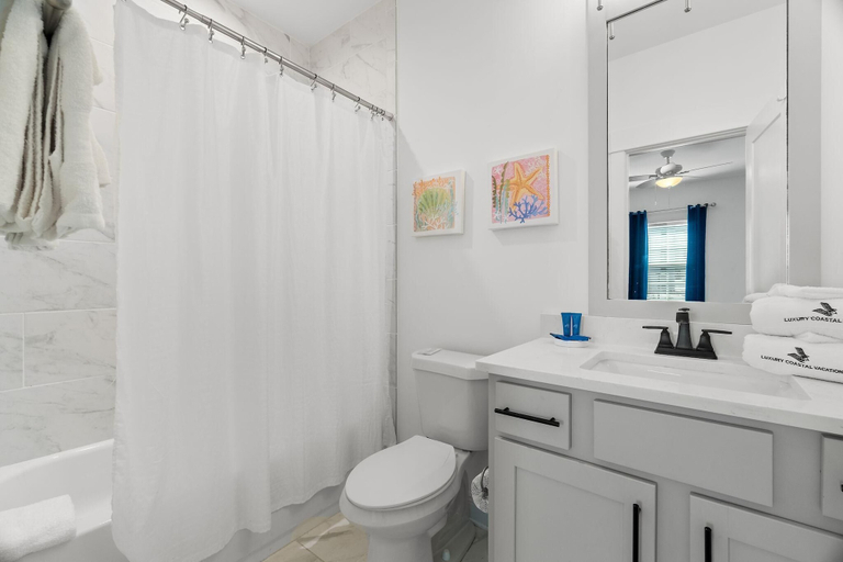 Bathroom 2, The Peach at the Beach at Summer Salt, Baldwin