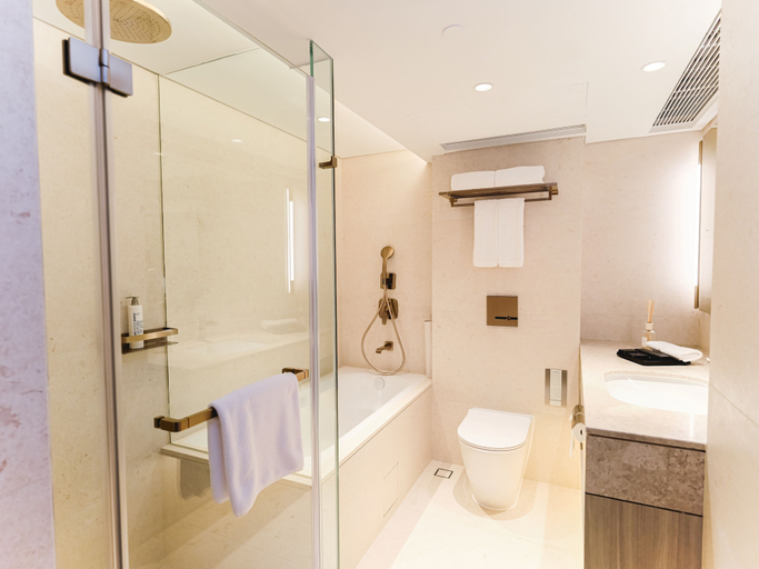 Bathroom 4, The Bauhinia Hotel - Central, Hong Kong Island