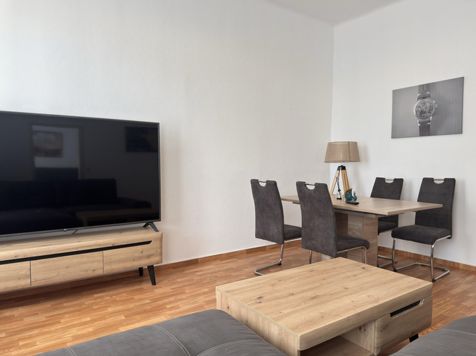 Living room 1, Ferienwohnung im Zentrum von Ballenstedt, Harz
