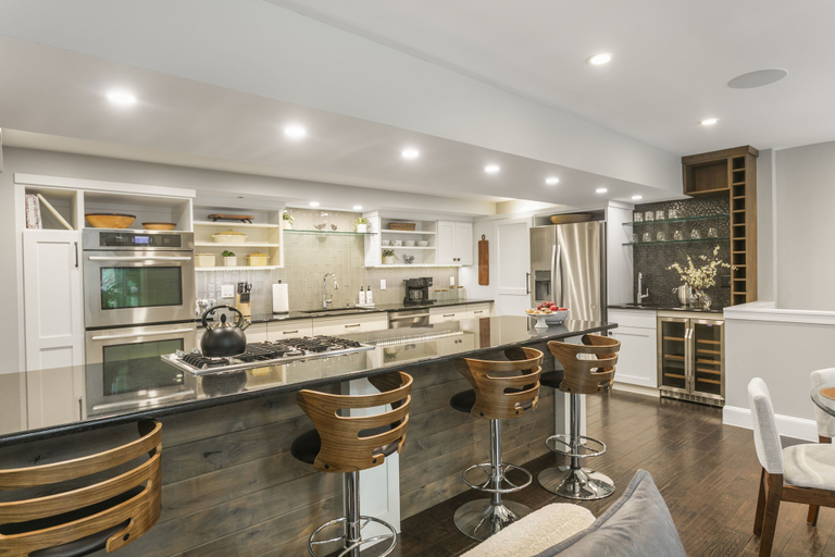Private kitchen 5, 1158 - Three Bedroom Condo Deluxe Stonebridge by Deer Valley Resort, Summit