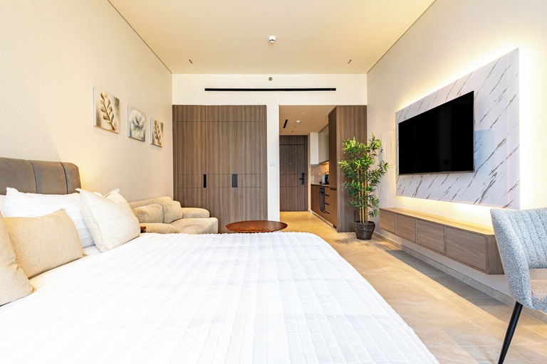 Room 3, Superhost Modern Studio in Arjan, Dubai