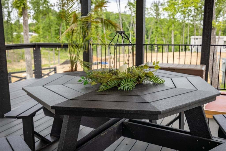 Outdoor dining 3, The Nesting Nook, Stewart