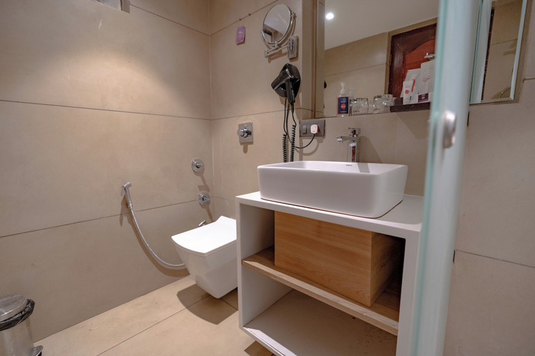 Bathroom 3, Hotel KK By Spree Rajkot, Rajkot
