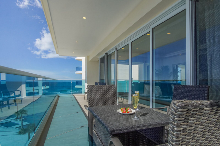 Outdoor dining, Delightful 2 Bedroom Condo Encantame Towers Verano 505, Puerto Peñasco