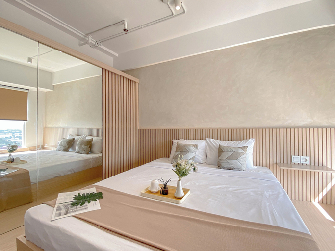 Interior, Cozy And Functional Studio Apartment At Vasanta Innopark, Cikarang