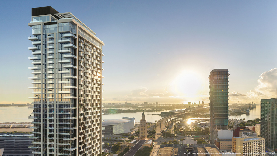 Exterior 2, The Crosby Miami Worldcenter, Miami-Dade