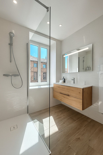 Bathroom 4, Les Saules Parc & Spa – Teritoria, Ain
