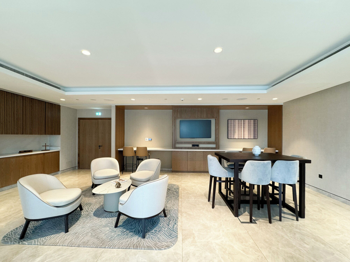 Meeting facility 5, Act 1 Act 2 Towers by DVH Luxe Retreats, Dubai