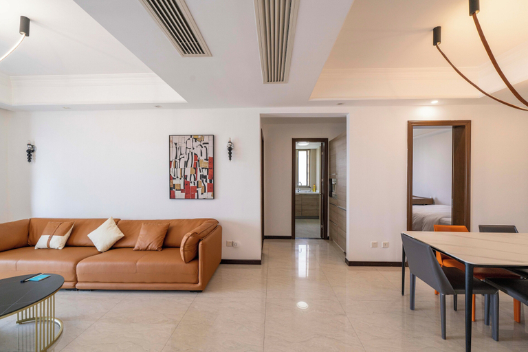 Living room 2, Tyms Xintiandi Elegant 3BR 2BA APT, Shanghai