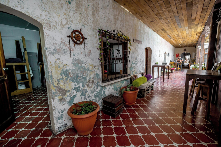 Living area 5, Amura Hostel, Antigua Guatemala