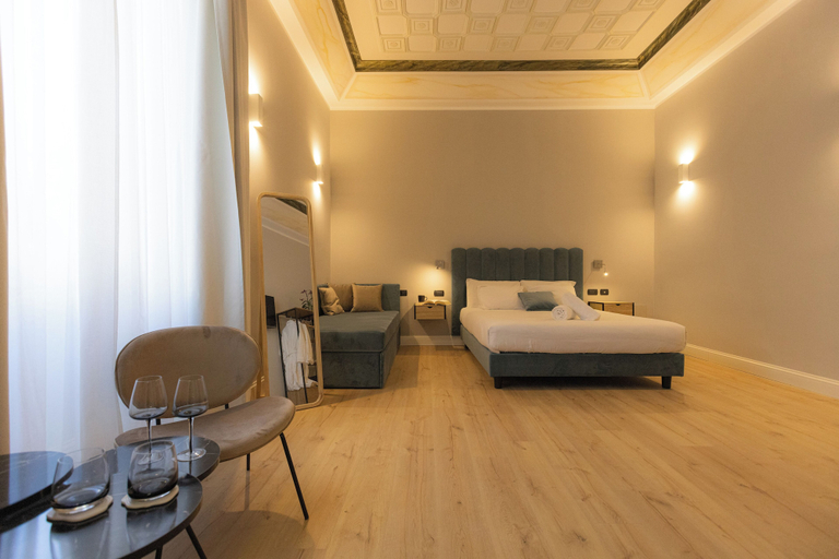 Bedroom 3, Villa Borghese Prestige Rooms, Rome
