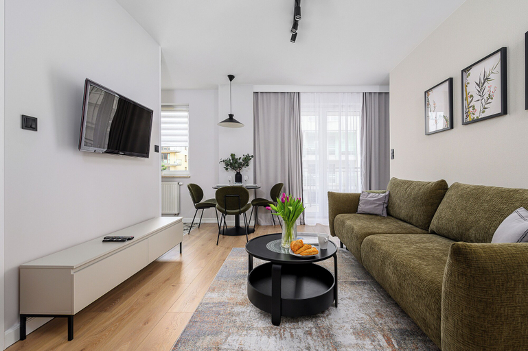 Living area 2, P&O Apartments PORY, Warsaw