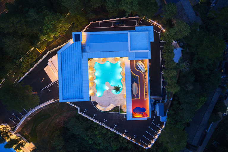 Aerial view 4, MisooHi Hidden Realm Hotel, Huangshan