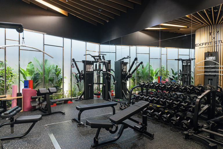 Fitness facility 3, Caelum Black Gangnam Luxury Residence, Gangnam