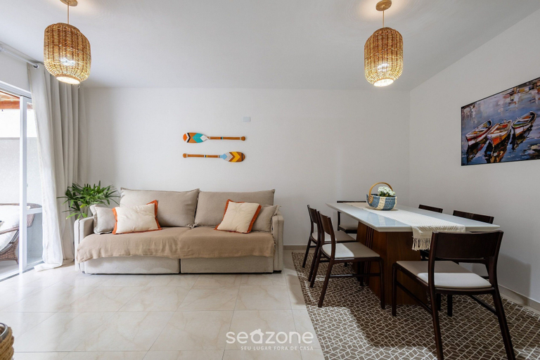 Interior, Apart w/ a Barbecue, 230 m From the Beach Sha0104, Piçarras