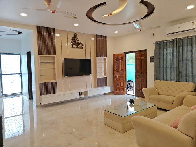 Living area 3, Pawna Ns4 villa, Pune