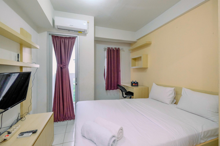 Interior, Simple And Cozy Living Studio At Dramaga Tower Apartment, Bogor