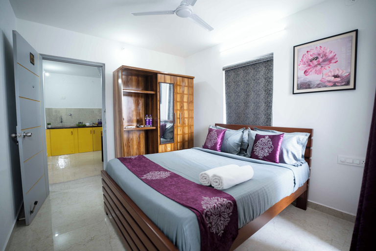 Bedroom 3, Yellow Bells Studios and Suites, Hyderabad