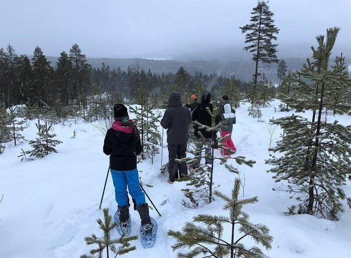 Snowshoeing 2, Villa Stolle, Ragunda
