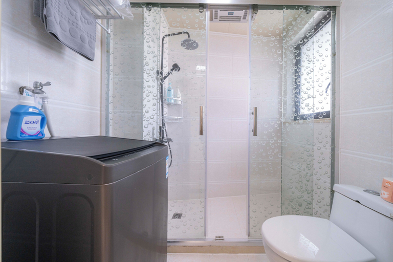 Bathroom 2, Tyms Modern 2BR APT Xujiahui Dacheng, Shanghai
