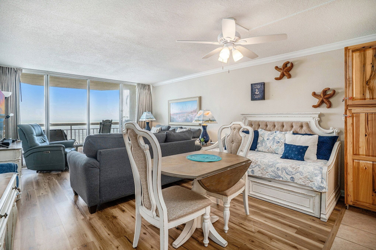 Living area 2, 1405 Waters Edge Resort 1 Bedroom Condo by RedAwning, Georgetown