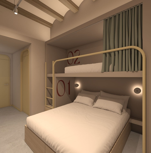 Room 2, The Central House Valencia Mercado Central, Valencia