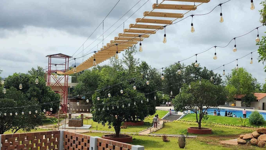 Rock climbing wall - indoor, Benchkal Resort, Tumkur