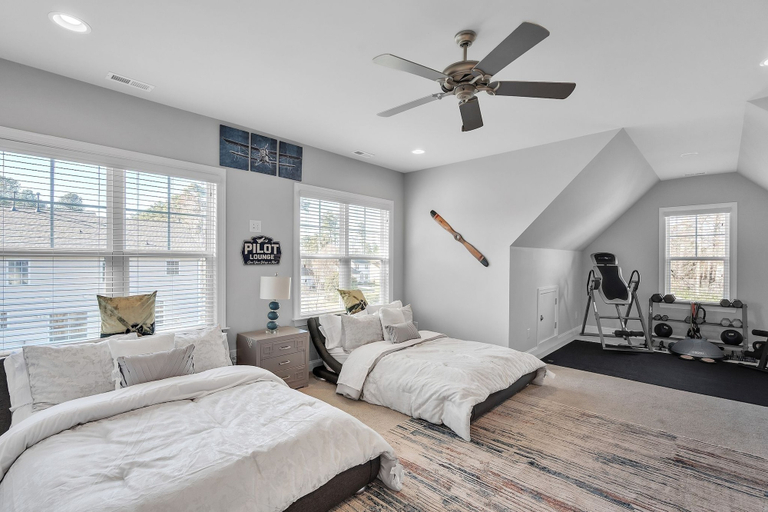 Room 5, Durham Retreat Games, Exercise, And Relaxation 5 Bedroom Home, Durham