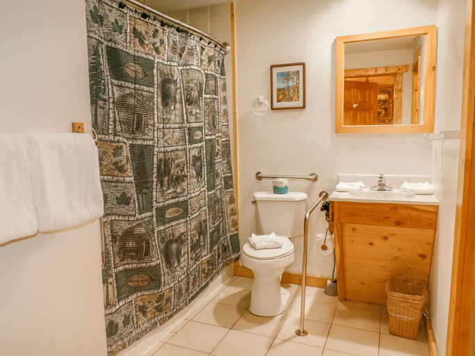 Bathroom 4, Zen Bear's Den by Jackson Mountain Rentals, Sevier