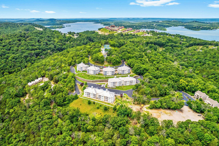 Aerial view, Ozarks Vista Retreat 6ppl Stay, Stone
