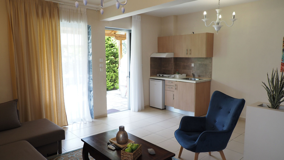 Living area 2, leonidas apartments and suites, Central Macedonia