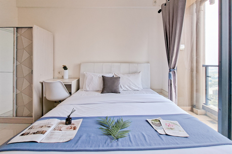 Bedroom 3, Studio Apartment Near Aeon Mall At Sky House Bsd, Tangerang Selatan