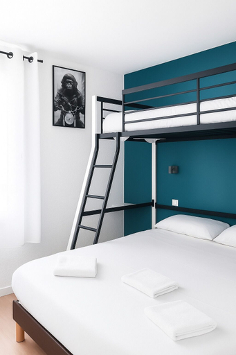 Room 2, Brit Hotel Essentiel Limoges Nord **, Haute-Vienne