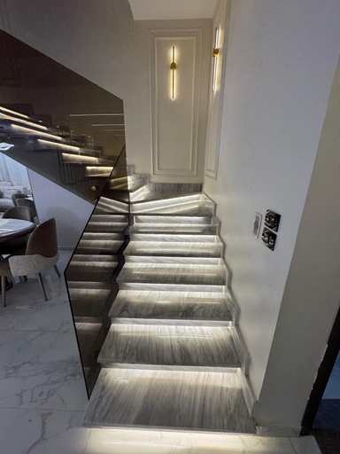 Staircase, villa with garden in continental COMP, Sheikh Zayed