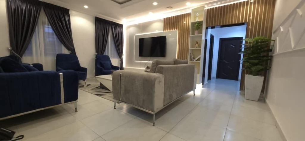 Living area 4, 7th Rest Luxury Apartments, Ikeja