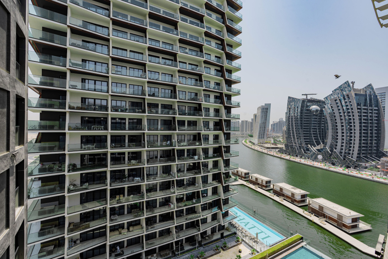 View from room, 15 Northside Residences - Business Bay, Dubai