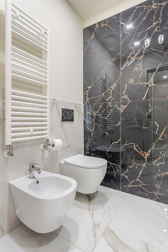Bathroom 4, Luxury near the Station 2 bedrms 2 baths, Bologna