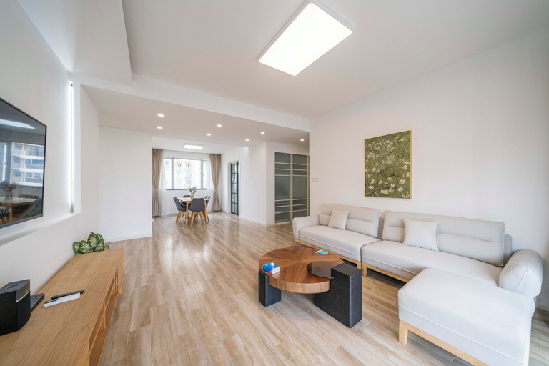 Living room 2, Tyms Family 4BR 2BA APT Residence, Shanghai