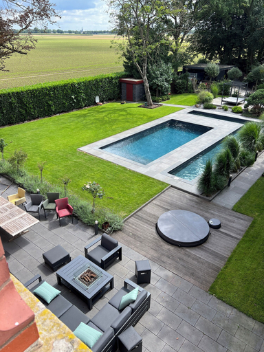 Pool 2, Manor house with pool, Viersen