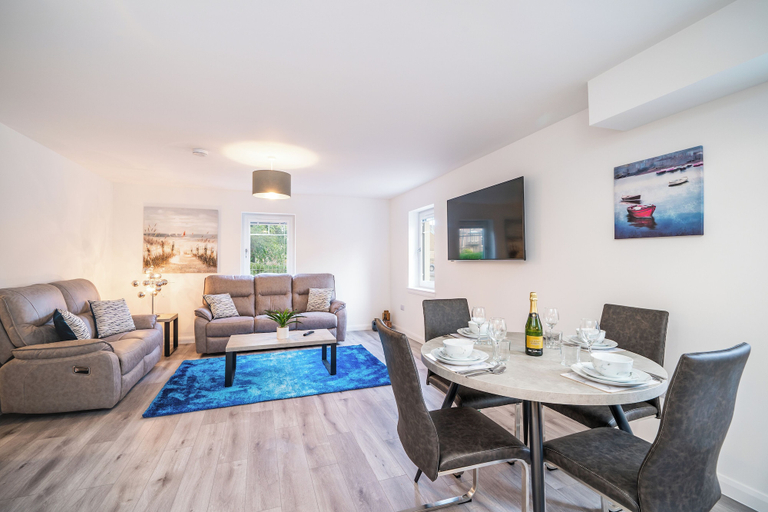 Living area 3, Erskine & Gibson Apartments, Angus