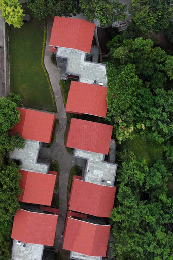 Aerial view, Holiday Ranakpur, Pali