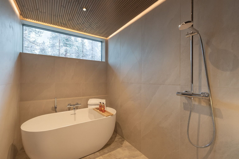 Bathroom 4, Wilderness Hotel Saariselkä, Lapland