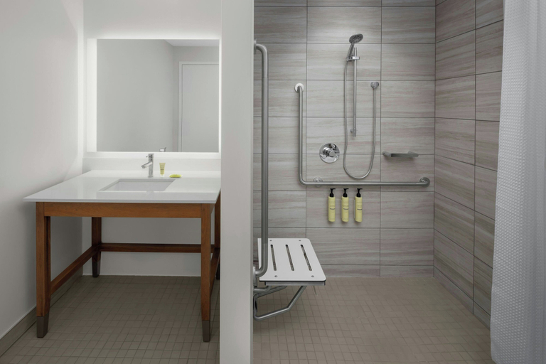 Bathroom 3, Element by Marriott Calgary Downtown, Division No. 6