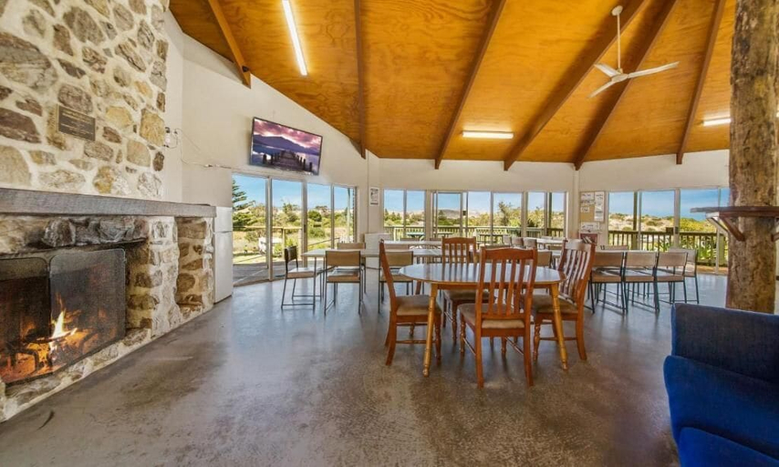 Shared kitchen, Big4 Normanville Jetty Holiday Park, Yankalilla