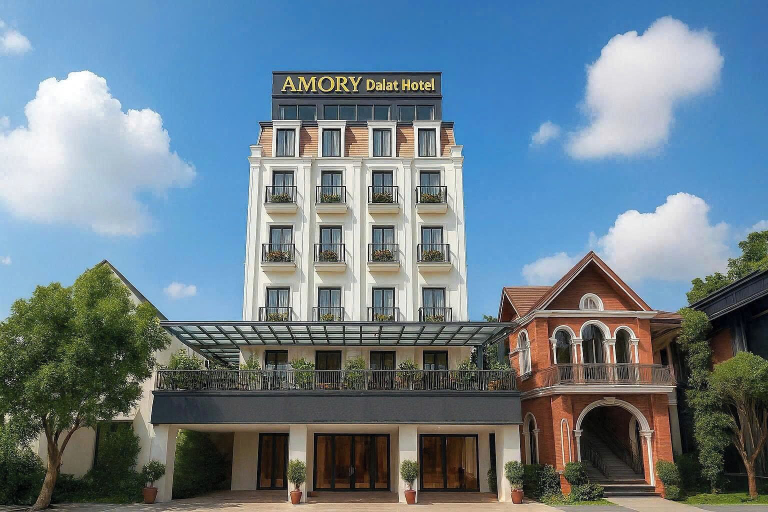 Exterior & Views 2, Amory Dalat Hotel, Đà Lạt