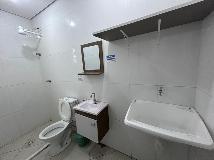 Bathroom, Studio triplo na Vila Guilherme SP, São Paulo